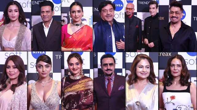 ITA Awards 2025: Alia Bhatt, Shatrughan Sinha, Jeetendra, Manoj Bajpayee, Rakesh Roshan, Madhoo, Sanya Malhotra, Mahima & More