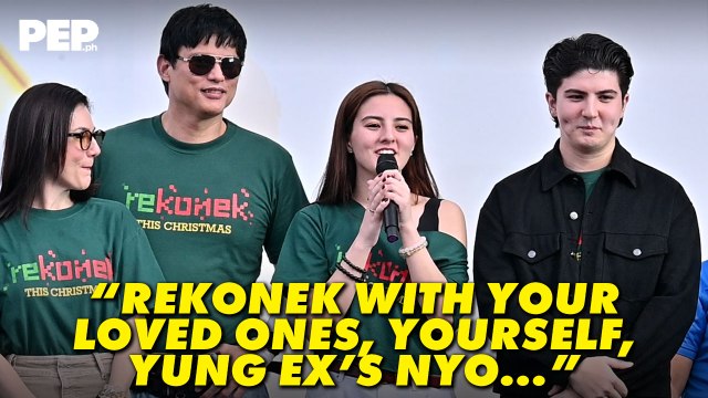 Cassy Legaspi teases twin Mavy at Rekonek promo | #PEPCoverage