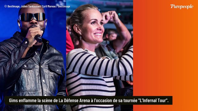 Concert grandiose de Gims à Paris La Défense Arena : Laeticia Hallyday présente et conquise, et elle n'était pas la seule personnalité dans le public