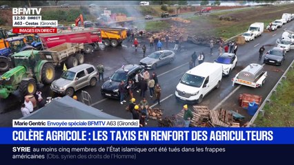 A64 bloquée: les agriculteurs prêts à passer Noël sur place "si les choses n'avancent pas"