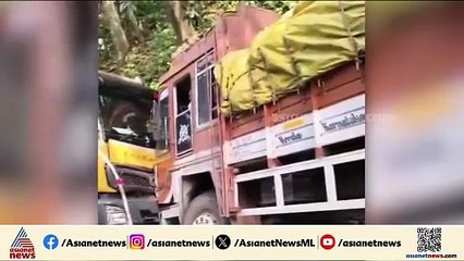 ലോറികൾ കൂട്ടിയിടിച്ചു; താമരശ്ശേരി ചുരത്തിൽ വീണ്ടും വൻ ഗതാഗത കുരുക്ക്