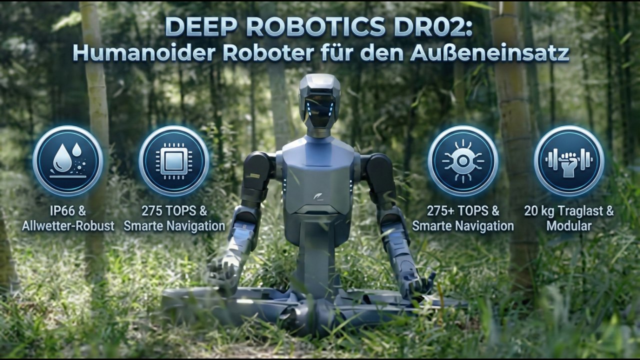 Robust, smart, autonom: Der DR02 im Industrieeinsatz