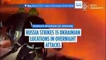 Russia strikes 15 sites overnight as Friday's attack on Odesa death toll rises to eight