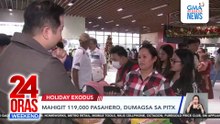 Mahigit 119,000 pasahero, dumagsa sa PITX | 24 Oras Weekend