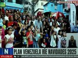 Caracas | Niños, niñas y jóvenes disfrutaron de las bondades del Plan Venezuela Ríe Navidades 2025