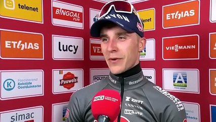 Cyclo-cross - Coupe du Monde UCI Coxyde 2025 - Niels Vandeputte : "Je suis très content de mon podium"