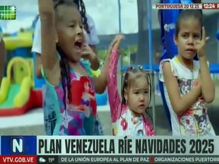 La alegría y el sano esparcimiento llegaron a Portuguesa con el Plan Venezuela Ríe Navidades 2025