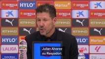 Atlético de Madrid - Simeone : 