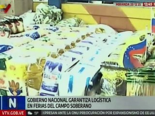 Familias de Petare fueron beneficiadas con venta de productos de la Feria del Campo Soberano