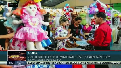 Cuba | 27th edition of international crafts fair fiart 2025 concludes in Havana