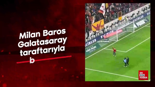 Milan Baros, Galatasaray taraftarıyla buluştu