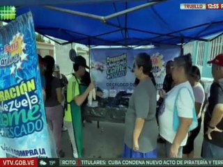 Despliegue de Amor y Prosperidad Alimentaria atendió a 2 mil 967 familias del estado Trujillo