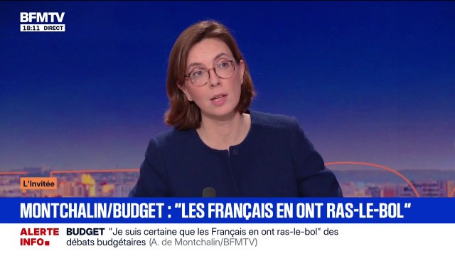 Amélie de Montchalin, ministre des Comptes publics, souhaite que les débats budgétaires prennent fin d'ici la fin du mois de janvier