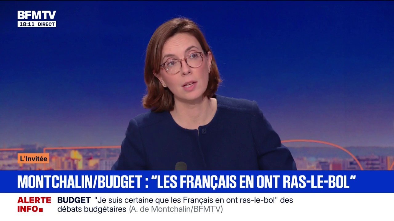 Amélie de Montchalin, ministre des Comptes publics, souhaite que les débats budgétaires prennent fin "d'ici la fin du mois de janvier"