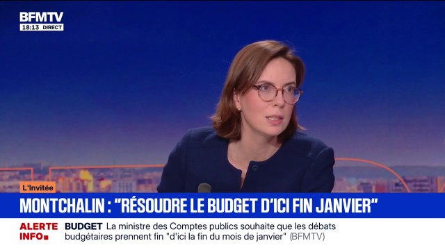 Budget 2026: Il y aura quelques hausses d'impôts , déclare Amélie de Montchalin, ministre des Comptes publics