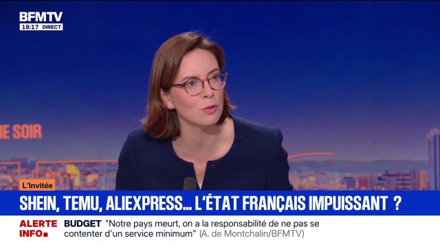 Taxe sur les petits colis: Le but est de protéger les consommateurs et arrêter la concurrence déloyale , déclare Amélie de Montchalin, ministre des Comptes publics