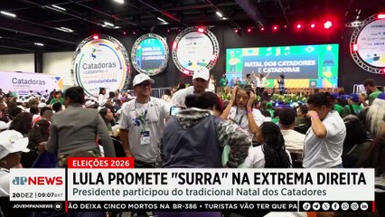 Eleições 2026: Lula fala em “surra” na direita durante discurso em evento