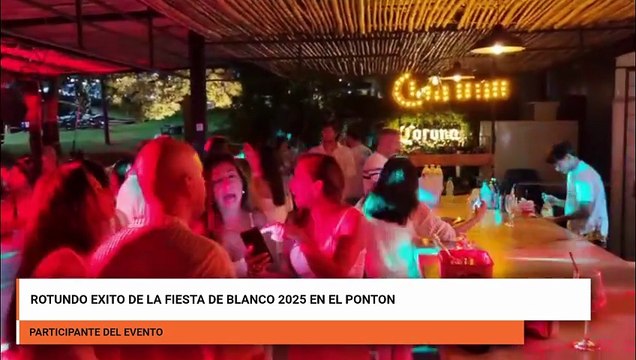 Fiesta de Blanco rotundo éxito de ventas a través de Ticket Misiones y una multitudinaria despedida del 2025 en El Pontón