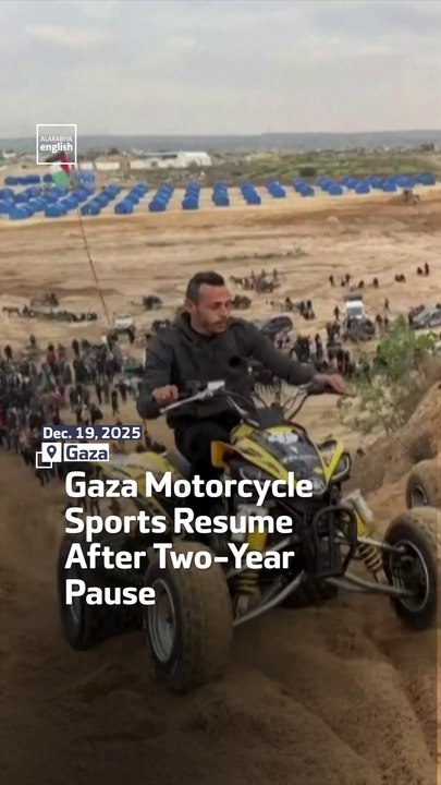 Gaza Motorcycle Sports  Resume After Two-Year Pause
