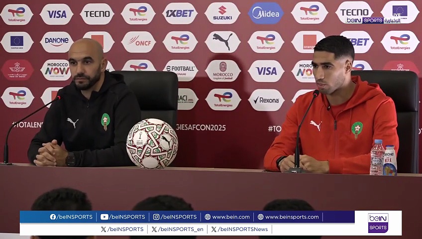 حكيمي: "أنا جاهز وقرار مشاركتي يعود للمدرب"