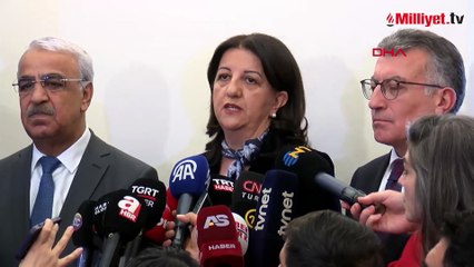 DEM Parti İmralı heyeti, AK Parti Grubu'nu ziyaret etti