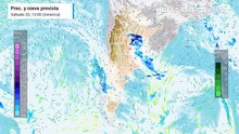 Alerta meteorológica en 17 provincias: tormentas severas, lluvias, viento y viento Zonda afectan Argentina