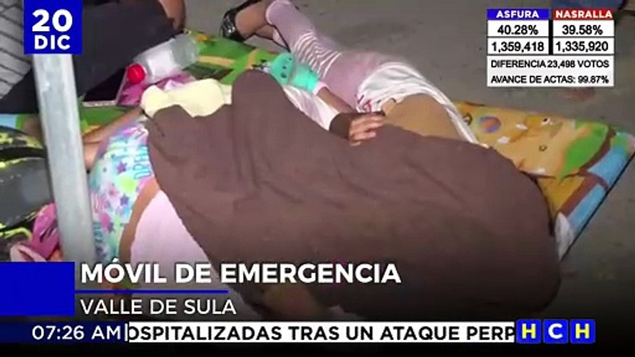 MÓVIL DE EMERGENCIA SPS. 20/12/2025