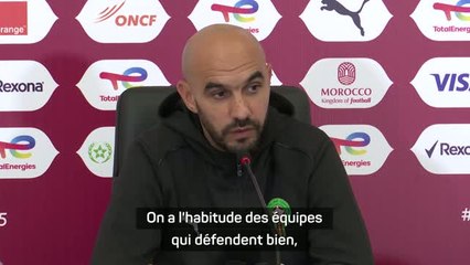 Maroc - Regragui : “Nos chiffres parlent d’eux-mêmes, ça nous a donné de la confiance”