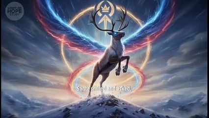 The Enchanted Story of Santa's Flying Reindeer | Animated Christmas Tale for Kids
