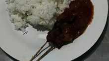 menu makan "Sate Ayam"