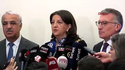DEM Parti ile AK Parti heyet görüşmeleri sonrası açıklamalar