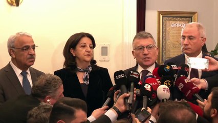 DEM Parti'den AKP ziyareti sonrası 'açılım' çıkışı: 'Hukuksuz olmaz'