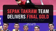 Sepak takraw regu sign off SEA Games with Malaysia's 57th gold