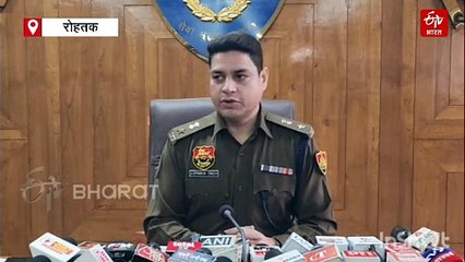 रोहतक में गैंगवार मामले में पुलिस का खुलासा, भाऊ गैंग और अंकित बाबा गैंग में 40 राउंड फायरिंग, 15 दिन से रैकी कर रहे थे 5 बदमाश