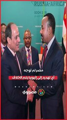 الرئيس السيسي لم نهدد إثيوبيا ومطلبنا عدم المساس بحقوقنا بمياه النيل