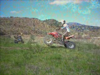 Session quad chez mon grand père