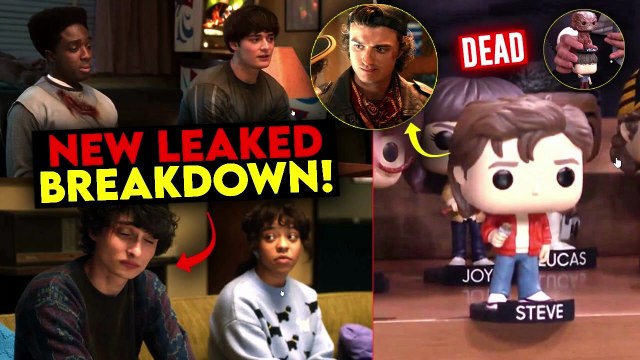 Stranger Things 5 Vol. 2 LEAK Breakdown 😱 Steve’s Death Spoiled + Vecna & Will Easter Eggs!