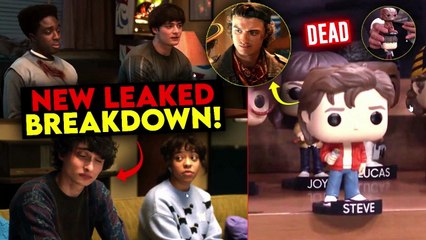Stranger Things 5 Vol. 2 LEAK Breakdown 😱  Steve’s Death Spoiled + Vecna & Will Easter Eggs!