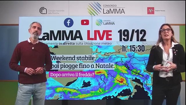 Meteo in Toscana, le previsioni del Lamma per i giorni di Natale