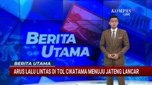 Arus Mudik Nataru di Tol Cikatama Arah Jateng Ramai Lancar, Tak Ada Antrean Kendaraan