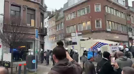 Tensions après la manifestation pour Adamo Conde ce samedi 20 décembre à Namur (1)
