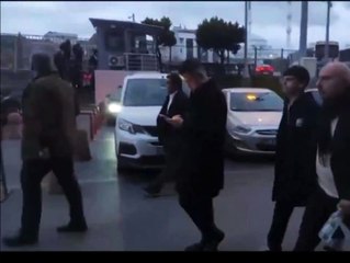 Sadettin Saran adliyeden ayrıldı