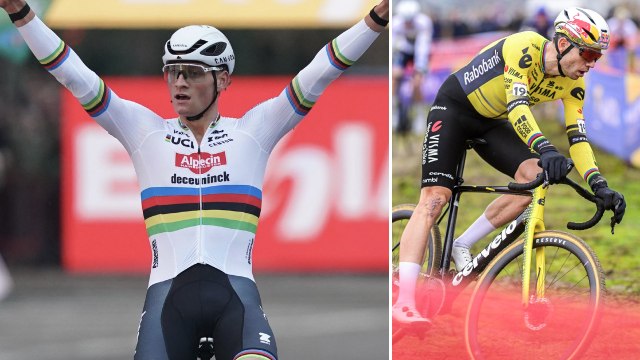 Cyclo-cross - Coupe du monde UCI Anvers 2025 - La victoire de Mathieu van der Poel et le podium !