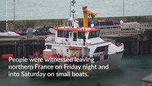 Groups arrive in Dover after busy night of small boat Channel crossings