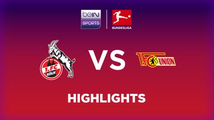 Highlights_1. FC Köln vs. 1. FC Union Berlin_Matchday 15_ACT