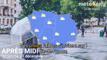 Bulletin météo Île-de-France du dimanche 21 décembre 2025