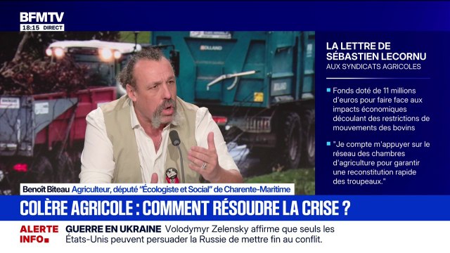 DNC: Le gouvernement n'a pas appliqué des mesures sanitaires, mais des mesures commerciales , déplore Benoît Biteau, agriculteur et député (Écologiste et Social)
