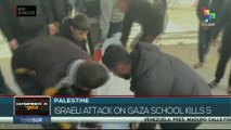 Palestine | Israeli attack on Gaza school kills 5