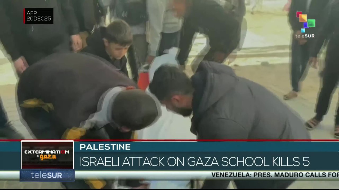 Palestine | Israeli attack on Gaza school kills 5