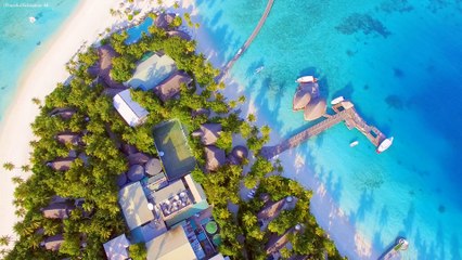 FLYING OVER MALDIVES 4K UHD - Relaxing Music Along With Beautiful Nature Videos - 4K UHD TV